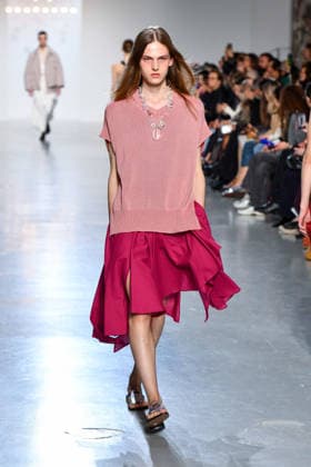 PFW - Niccolo Pasqualetti Runway A model walks the runway during the Niccolò Pasqualetti Womenswear Spring Summer 2027 show as part of Paris Fashion Week on October 04, 2026 in Paris, France. Photo by Shootpix ABACAPRESS.COM Paris France  Copyright: xShootpix ABACAx