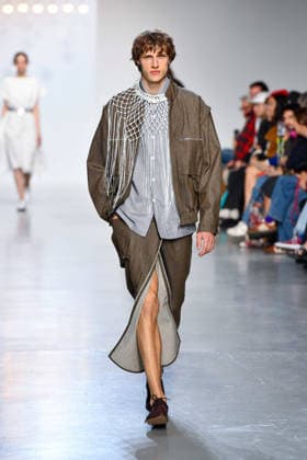 PFW - Niccolo Pasqualetti Runway A model walks the runway during the Niccolò Pasqualetti Womenswear Spring Summer 2027 show as part of Paris Fashion Week on October 04, 2026 in Paris, France. Photo by Shootpix ABACAPRESS.COM Paris France  Copyright: xShootpix ABACAx