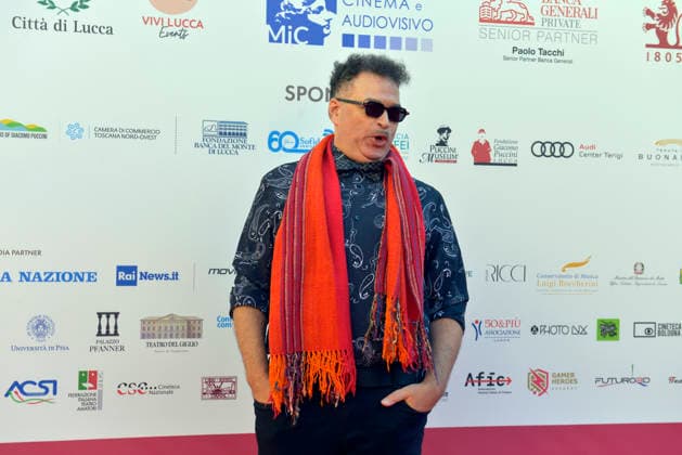 IPA89305467 - Lucca, October 4, 2026 Today is the last day of the Lucca Film Festival, which, as always, is full of surprises. At the Cinema Astra in Piazza del Giglio, the cast of the film PLUMP JACK, directed by American filmmaker Martin Guigui, is making an appearance. In the photo: Actor Nathan Granner.  Copyright: xRobertoCappelloxfotografox xRobertoCappelloxfotografox IPA89305467