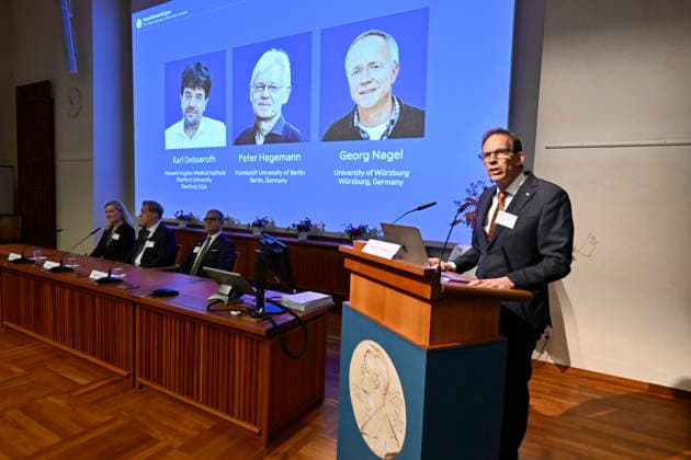 Stockholm, announcement of the winners of the Nobel Prize in… | IMAGO
