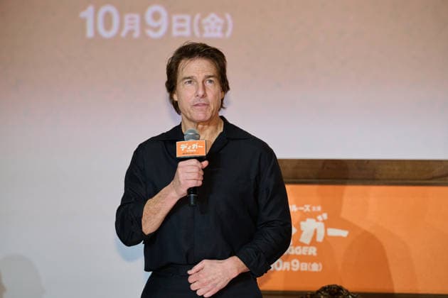Tom Cruise attends the press conference for his movie Digger at Roppongi Hills, Tokyo, Japan on October 5, 2026. The movie opens in Japan on October 9.  aflo_353483245