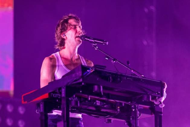 October 4, 2026, Austin, Texas, USA: PATRICK HETHERINGTON of Australian rock band Parcels during the Austin City Limits Music Festival at Zilker Park in Austin, Texas Austin USA  - ZUMAs135 20261004_zap_s135_205 Copyright: xDanielxDeSloverx
