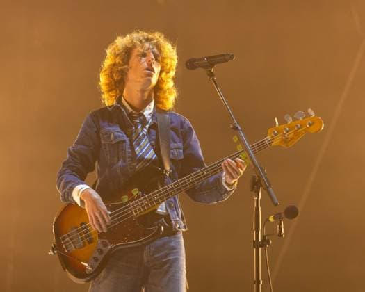 October 4, 2026, Austin, Texas, USA: NOAH HILL of Australian rock band Parcels during the Austin City Limits Music Festival at Zilker Park in Austin, Texas Austin USA  - ZUMAs135 20261004_zap_s135_215 Copyright: xDanielxDeSloverx