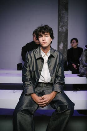 Roman Freud at the Shiatzy Chen Women’s Ready-to-Wear Spring Summer 2027 Collection fashion show during Paris Fashion Week on October 5, 2026. Sam Delpech, Bestimage. Celebrities at the Shiatzy Chen Women’s Ready-to-Wear Spring Summer 2027 Collection fashion show during Paris Fashion Week, October 5, 2026, Paris, France  Copyright: xSamxDelpechx xBestimagexSamxDelpechx xBestimagex