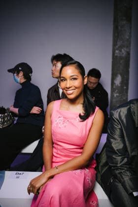Clémence Botino at the Shiatzy Chen Women s Ready-to-Wear Spring Summer 2027 Collection fashion show during Paris Fashion Week, October 5, 2026 Sam Delpech Bestimage Celebrities at the Shiatzy Chen Women’s Ready-to-Wear Spring Summer 2027 Collection fashion show during Paris Fashion Week on October 5, 2026, Paris, France  Copyright: xSamxDelpechx xBestimagexSamxDelpechx xBestimagex