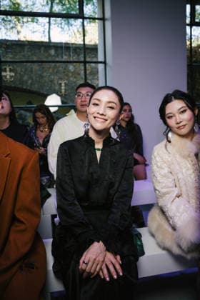 Guest at the Shiatzy Chen Women’s Ready-to-Wear Spring Summer 2027 Collection fashion show during Paris Fashion Week on October 5, 2026. Sam Delpech, Bestimage. Celebrities at the Shiatzy Chen Women’s Ready-to-Wear Spring Summer 2027 Collection fashion show during Paris Fashion Week, October 5, 2026, Paris, France  Copyright: xSamxDelpechx xBestimagexSamxDelpechx xBestimagex