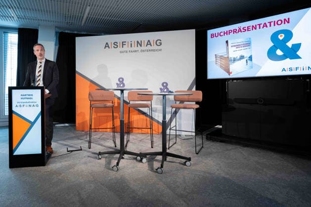 October 5, 2026: Press Conference and Book Presentation by ASFINAG Executive Board Member Hartwig Hufnagl on October 5, 2026, at the press conference for the book presentation *Highway Construction in Austria Under Nazi Rule* at ASFINAG in Vienna, Vienna, Austria