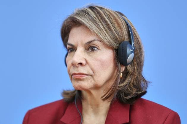 Berlin, Germany, October 5, 2026 Federal Press Conference: Presentation of the North-South Commission on Development Policy (ENSK) Press Conference on the Composition and Priority Issues of the North-South Commission on Development Policy Laura Chinchilla Miranda Copyright: xdtsxNachrichtenagenturx dts_137151