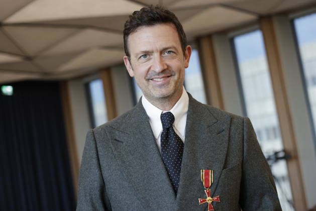 Prof. Till Brönner, Potsdam, Brandenburg, Germany; Berlin; official residence at the Spreebogen; Federal President Frank-Walter Steinmeier awarded the Order of Merit of the Federal Republic of Germany to 21 citizens on German Unity Day