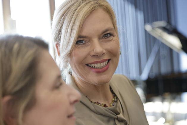 Julia Klöckner, President of the German Bundestag, Germany, Berlin, official residence at Spreebogen; Federal President Frank-Walter Steinmeier awarded the Order of Merit of the Federal Republic of Germany to 21 citizens on German Unity Day
