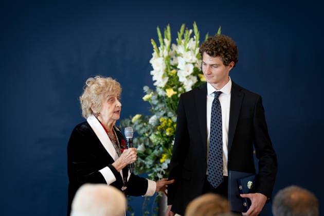 Federal President Frank Walter Steinmeier Presents the Order of Merit Berlin, Official Residence at Spreebogen, Federal President Frank Walter Steinmeier Presents the Order of Merit, Tova Friedman and Aron Goodman Berlin Berlin GER