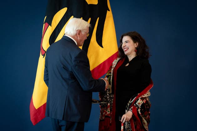 Federal President Frank Walter Steinmeier Presents the Order of Merit Berlin, Official Residence at Spreebogen, Federal President Frank Walter Steinmeier Presents the Order of Merit, Marina Weisband Berlin Berlin GER
