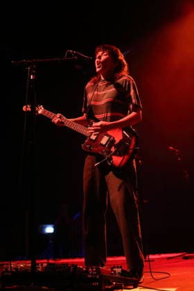 Courtney Barnett at a concert at Huxleys Neue Welt in Berlin, October 5, 2026 Courtney Barnett Concert Berlin