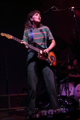 Courtney Barnett at a concert at Huxleys Neue Welt in Berlin, October 5, 2026 Courtney Barnett Concert Berlin