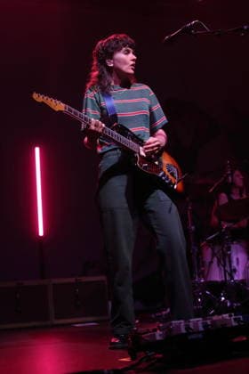 Courtney Barnett at a concert at Huxleys Neue Welt in Berlin, October 5, 2026 Courtney Barnett Concert Berlin