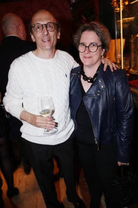 LUI Party - Paris Fabrice Di Vizio and his wife Claire Di Vizio attend « LUI » Party held at Laperouse, in Paris, France, October 05, 2026. Photo by Jerome Domine ABACAPRESS.COM Paris France  Copyright: xDominexJerome ABACAx