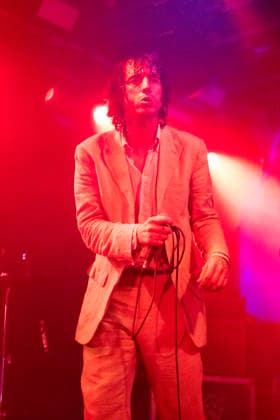 Fat White Family, performs live, at The Fleece, Bristol, UK on 5 October 2026 Lias Saoudi of Fat White Family, performs live, at The Fleece, Bristol, UK on 5 October 2026, Credit:David Wala Avalon Bristol  Copyright: xDavidxWalax xAvalonx 1140838304