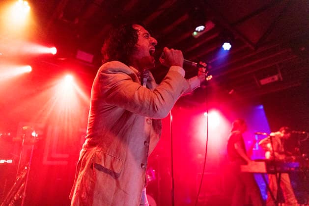 Fat White Family, performs live, at The Fleece, Bristol, UK on 5 October 2026 Lias Saoudi of Fat White Family, performs live, at The Fleece, Bristol, UK on 5 October 2026, Credit:David Wala Avalon Bristol  Copyright: xDavidxWalax xAvalonx 1140838411