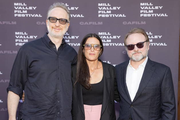 49th Mill Valley Film Festival - Screening of Paper Tiger and the MVFF Maverick Director Award Director James Gray from the movie Paper Tiger, and Director Rachel Morrison from the movie Love of Your Life, and Filmmaker Rian Johnson attend the 49th Mill Valley Film Festival at the Outdoor Art Club on October 05, 2026 in Mill Valley, California. Mill Valley Outdoor Art Club California USA Copyright: xPicturexHappy imageSPACEx