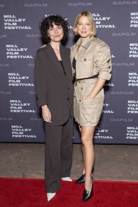 49th Mill Valley Film Festival - Screening of Gentle Monster and the MVFF Award for Fearless Performance Director Marie Kreutzer, recipient of the Mind the Gap Director Award and LÃ a Seydoux, recipient of the MVFF Award, Fearless Performance, attend a screening of Gentle Monster during the 49th Mill Valley Film Festival at the Outdoor Art Club on October 05, 2026 in Mill Valley, California. Mill Valley Outdoor Art Club California USA Copyright: xPicturexHappy imageSPACEx