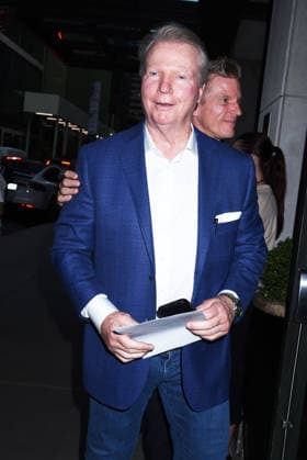 Outside arrivals at the New York screening of Mr. Irrelevant at The Whitby Hotel Featuring: Phil Simms Where: New York, United States When: 05 Oct 2026 Credit: Darla Khazei INSTARimages EDITORIAL USE ONLY. NOT FOR USE BY NEWSPAPERS BASED IN THE UK. Copyright: xx instar56076395