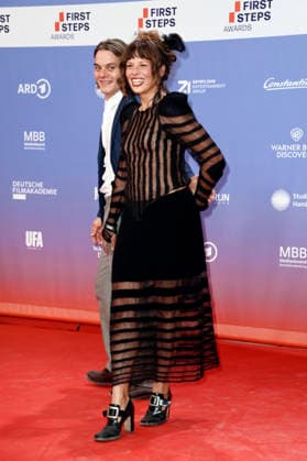 Bela Gabor Lenz and Lilja van der Zwaag at the 27th First Steps Awards ceremony in 2026 at the Theater des Westens in Berlin, October 5, 2026 Foto:xN.xKubelkax xFuturexImagex first_steps_6132