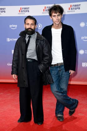 Arman Kashani and Oskar Belton at the 27th First Steps Awards ceremony in 2026 at the Theater des Westens in Berlin, October 5, 2026 Foto:xN.xKubelkax xFuturexImagex first_steps_6219