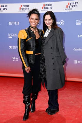 Amal Keller and Laura Balzer at the 27th First Steps Awards ceremony in 2026 at the Theater des Westens in Berlin, October 5, 2026 Foto:xN.xKubelkax xFuturexImagex first_steps_6236