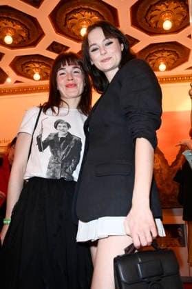 Lea van Acken and Laura Fischer at the 27th First Steps Awards ceremony in 2026 at the Theater des Westens in Berlin, October 5, 2026 Foto:xN.xKubelkax xFuturexImagex first_steps_6275