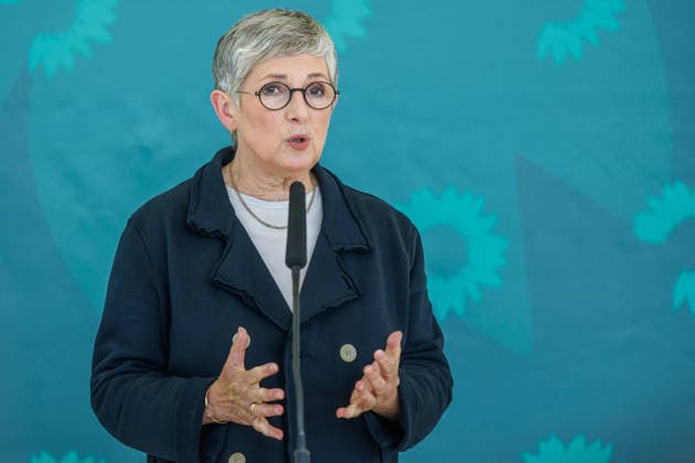 Alliance 90 The Greens in the Bundestag Britta Haßelmann of Alliance 90 The Greens in the Bundestag on October 6, 2026, in Berlin, Berlin, Berlin, Germany, Reichstag