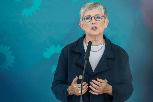 Alliance 90 The Greens in the Bundestag Britta Haßelmann of Alliance 90 The Greens in the Bundestag on October 6, 2026, in Berlin, Berlin, Berlin, Germany, Reichstag
