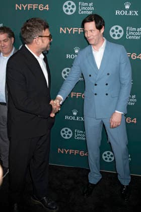 Damon Albarn and Ike Barinholtz at the premiere of the film *Artificial* at the 64th New York Film Festival at Alice Tully Hall in Lincoln Center, New York, October 5, 2026 Foto:xJ.xShorex xFuturexImagex artificial_6030