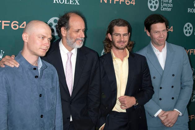 Yura Borisov, Luca Guadagnino, Andrew Garfield, and Ike Barinholtz at the premiere of the film *Artificial* at the 64th New York Film Festival at Alice Tully Hall in Lincoln Center, New York, October 5, 2026 Foto:xJ.xShorex xFuturexImagex artificial_6057