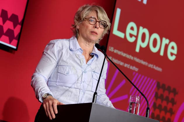 October 6, 2026, Frankfurt am Main, Germany, Frankfurt Book Fair: Opening press conference of the Frankfurt Book Fair featuring Jill Lepore, American historian