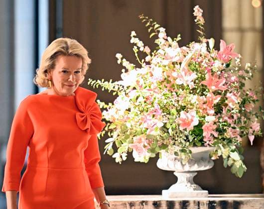 King Philippe and Queen Mathilde receive the Belgian athletes (2025-2026) BRUSSELS, BELGIUM - OCTOBER 06 : King Philippe and Queen Mathilde are hosting a reception at Laeken Castle for Belgian athletes who have distinguished themselves over the past two years. Among them are athletes who have won a medal at a European or World Championship in an Olympic or Paralympic sport, as well as those who have achieved an exceptional performance on the world stage on October 6, 2026 in Brussels, Belgium, 06 10 2026 Brussels Belgium  Copyright: xDidierxLebrunx