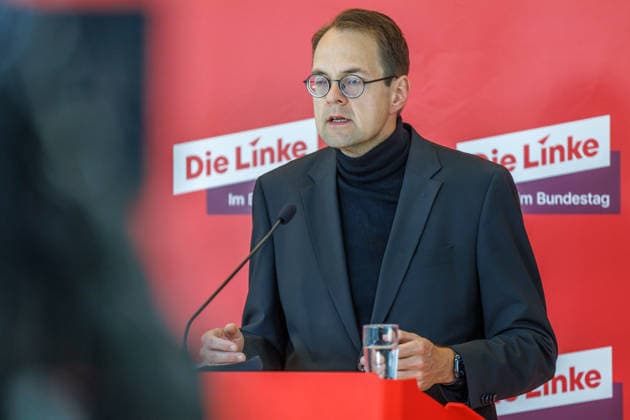 Statement by The Left: Soeren Pellmann during a statement by The Left on October 6, 2026, in Berlin, Berlin, Berlin, Germany, Reichstag