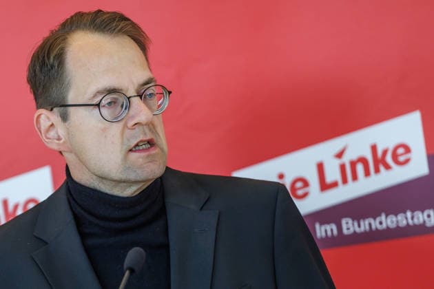 Statement by The Left: Soeren Pellmann during a statement by The Left on October 6, 2026, in Berlin, Berlin, Berlin, Germany, Reichstag