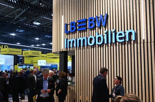 EXPO REAL 2026 is currently taking place at the Messe München exhibition grounds. It is Europe’s largest international trade fair for real estate, investment, and infrastructure. Photo: LB BW Immobilien boo