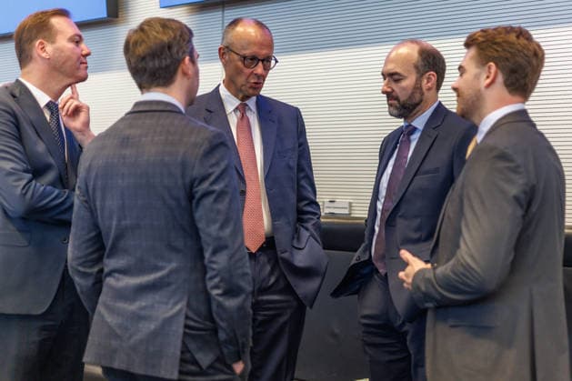 CDU CSU Caucus Meeting: Federal Chancellor Friedrich Merz of the CDU at a caucus meeting on October 6, 2026, in Berlin, Berlin, Berlin, Germany, Bundestag