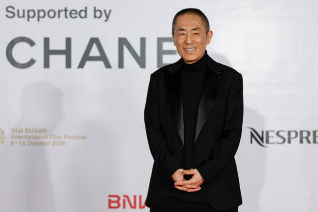 stars gather at busan international film festival in south korea Chinese film director Zhang Yimou poses for photographs during a photocall ahead of the opening ceremony of the 31st Busan International Film Festival (BIFF) at the Busan Cinema Center in Busan, South Korea, on October 06, 2026. Busan South Korea  Copyright: xMatrixxImages JungxUi-Chelx
