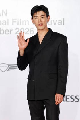 stars gather at busan international film festival in south korea South Korean singer Eric Nam poses for photographs during a photocall ahead of the opening ceremony of the 31st Busan International Film Festival (BIFF) at the Busan Cinema Center in Busan, South Korea, on October 06, 2026. Busan South Korea  Copyright: xMatrixxImages JungxUi-Chelx