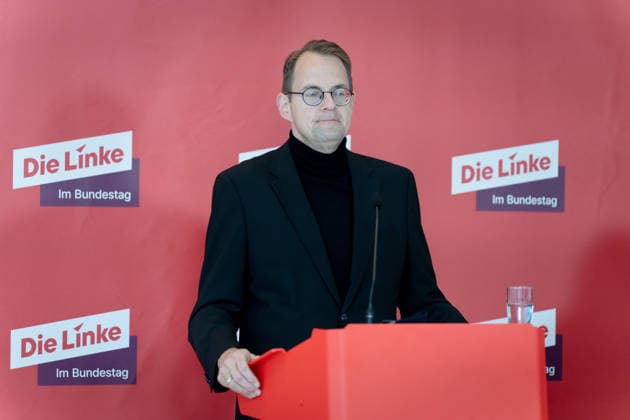 Press Statement, Bundestag, Parliamentary Caucus, The Left Press Statement, Bundestag, The Left, Caucus Chair, Sören Pellmann Berlin Berlin GER