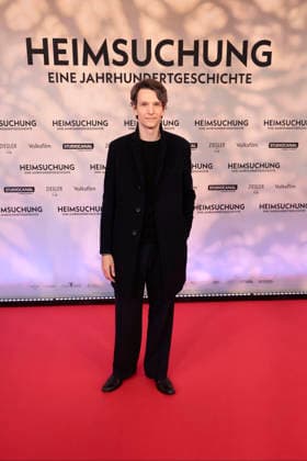 Sabin Tambrea at the premiere of *Heimsuchung* on October 6, 2026, at Kino International in Berlin. Sabin Tambrea attends the premiere of *Heimsuchung: The Beloved* at Kino International on October 6, 2026, in Berlin, Germany. *Heimsuchung* film premiere in Berlin