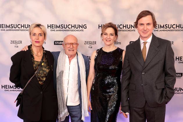 Susanne Wolff, Volker Schloendorff, Martina Gedeck, and Lars Eidinger at the premiere of *Heimsuchung* on October 6, 2026, at Kino International in Berlin. Susanne Wolff, Volker Schloendorff, Martina Gedeck, and Lars Eidinger attend the premiere of *Heimsuchung: The Beloved* at Kino International on October 6, 2026, in Berlin, Germany. *Heimsuchung* film premie