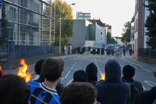 Nearly half million take to streets across France in student protests STRASBOURG, FRANCE - OCTOBER 6: Hundreds of students supported by the major French trade unions have taken to the streets across for a day of national protest in Strasbourg, France on October 6, 2026. They are protesting against overcrowded classrooms, a shortage of teachers, the poor condition of facilities, and the education budget for 2027. Hadi Mehraeen Anadolu Strasbourg France. Editorial use only. Please get in touch for any other usage.  Copyright: x2026xAnadoluxHadixMehraeenx
