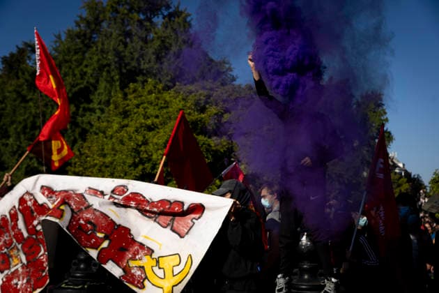 NEWS : Manifestation lyceenne - Strasbourg - 06 10 2026 manifestation de lycÃ ens Ã Strasbourg, le 6 octobre 2026, dans le cadre d™un mouvement national de protestation contre les conditions d™apprentissage.  Copyright: xelyxandroxcegarrax
