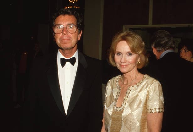 Jeffrey Hayden and Eva Saint Marie at the Princess Grace Foundation Gala Tribute to Cary Grant at Beverly Hilton Hotel in Beverly Hills, California, October 19, 1988 Copyright: xRalphxDominguez MediaPunchx
