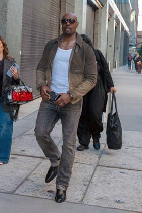 NEW YORK, NY- October 6: Morris Chestnut seen at ABC Studios in New York City on October 6, 2026 Credit: Camara Porter USA - ZUMAa123 20261006_zaa_a123_066 Copyright: xAdMediax