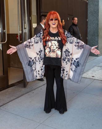 NEW YORK, NY- October 6: Wynonna Judd seen at ABC Studios in New York City on October 6, 2026 Credit: Camara Porter USA - ZUMAa123 20261006_zaa_a123_071 Copyright: xAdMediax