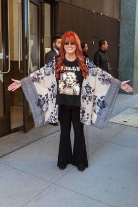 NEW YORK, NY- October 6: Wynonna Judd seen at ABC Studios in New York City on October 6, 2026 Credit: Camara Porter USA - ZUMAa123 20261006_zaa_a123_073 Copyright: xAdMediax